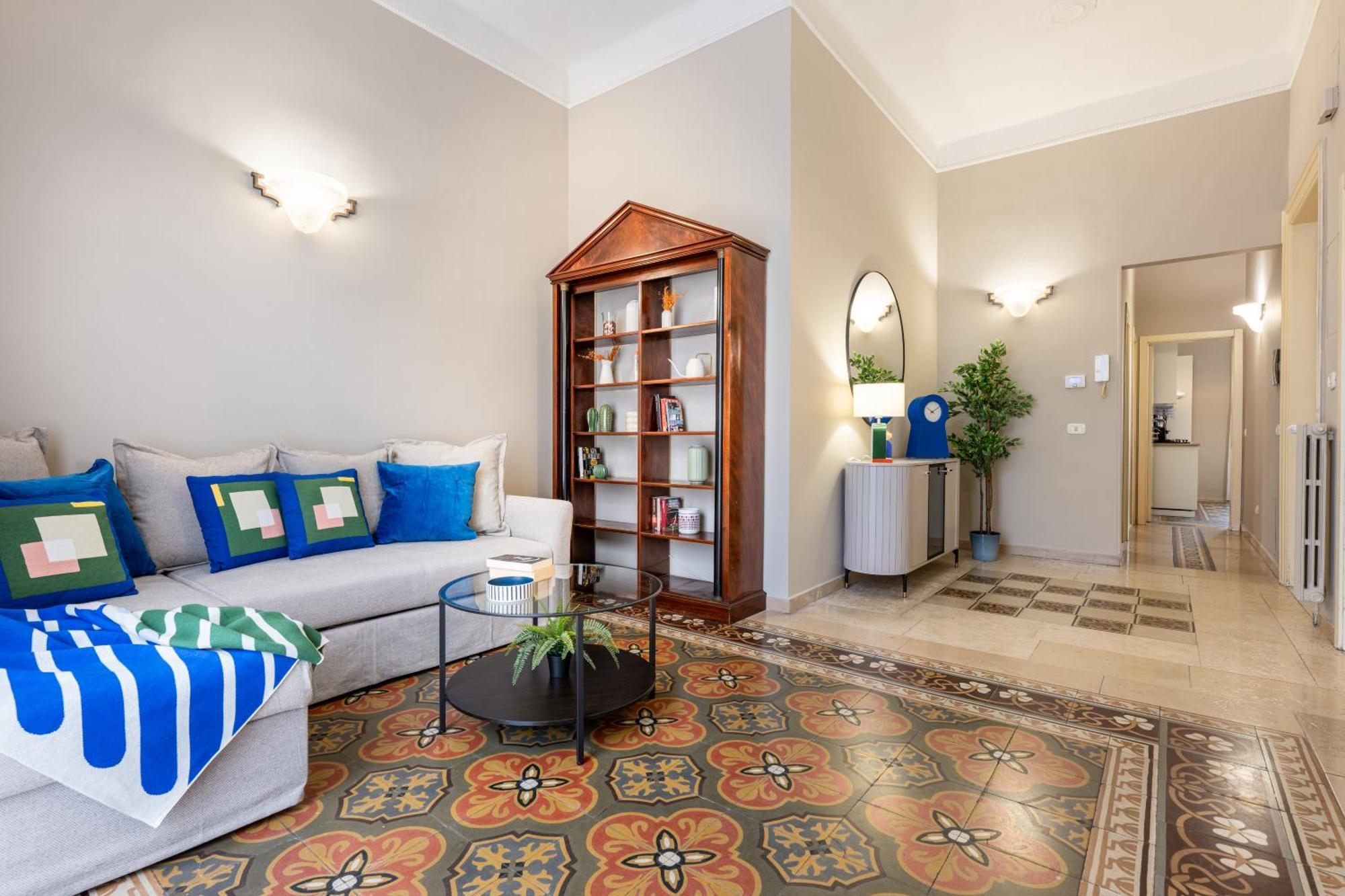 100Mq Maison Paradise - Central & Elegant Apt Барі Екстер'єр фото